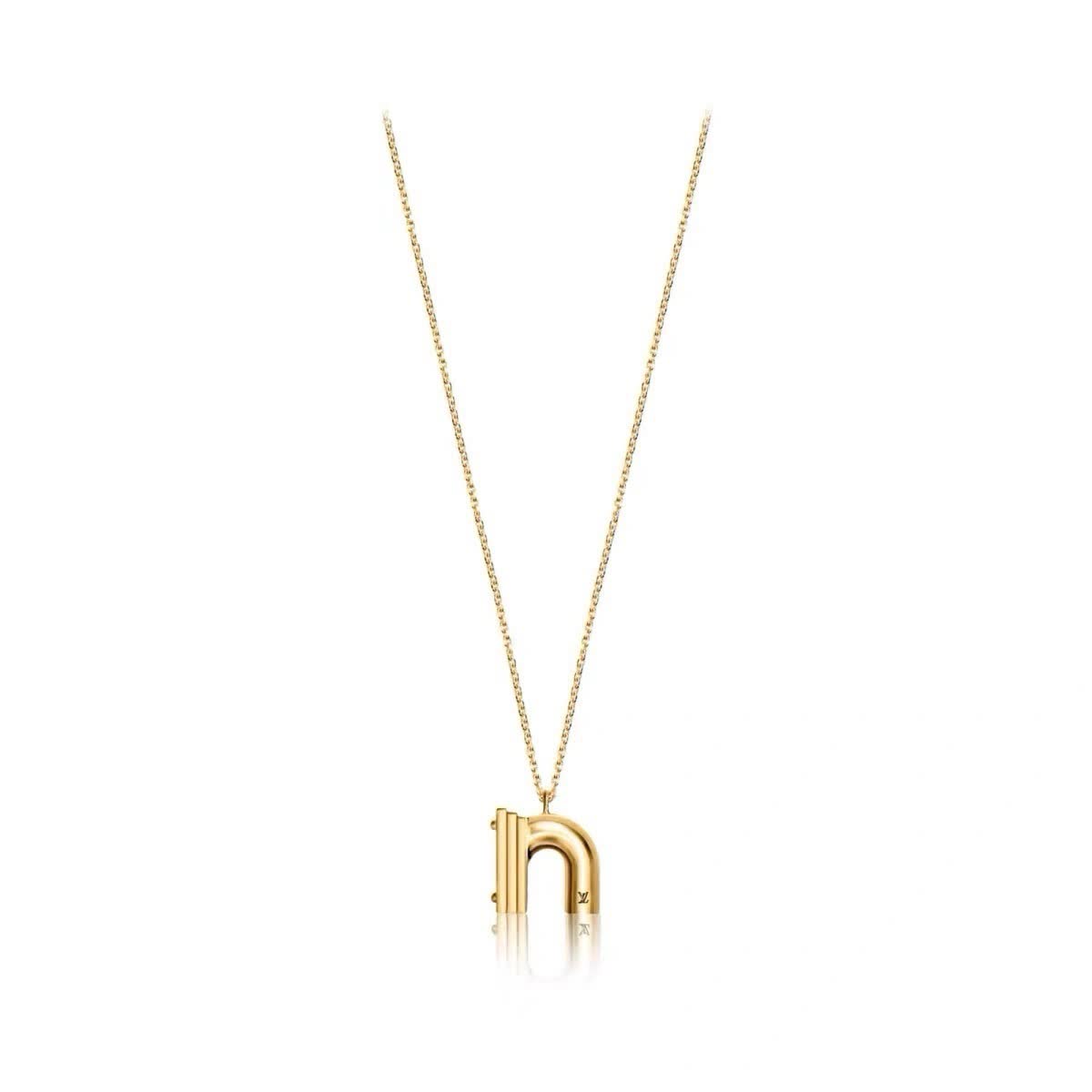 Louis Vuitton LV & Me U-Shaped Pendant Necklace